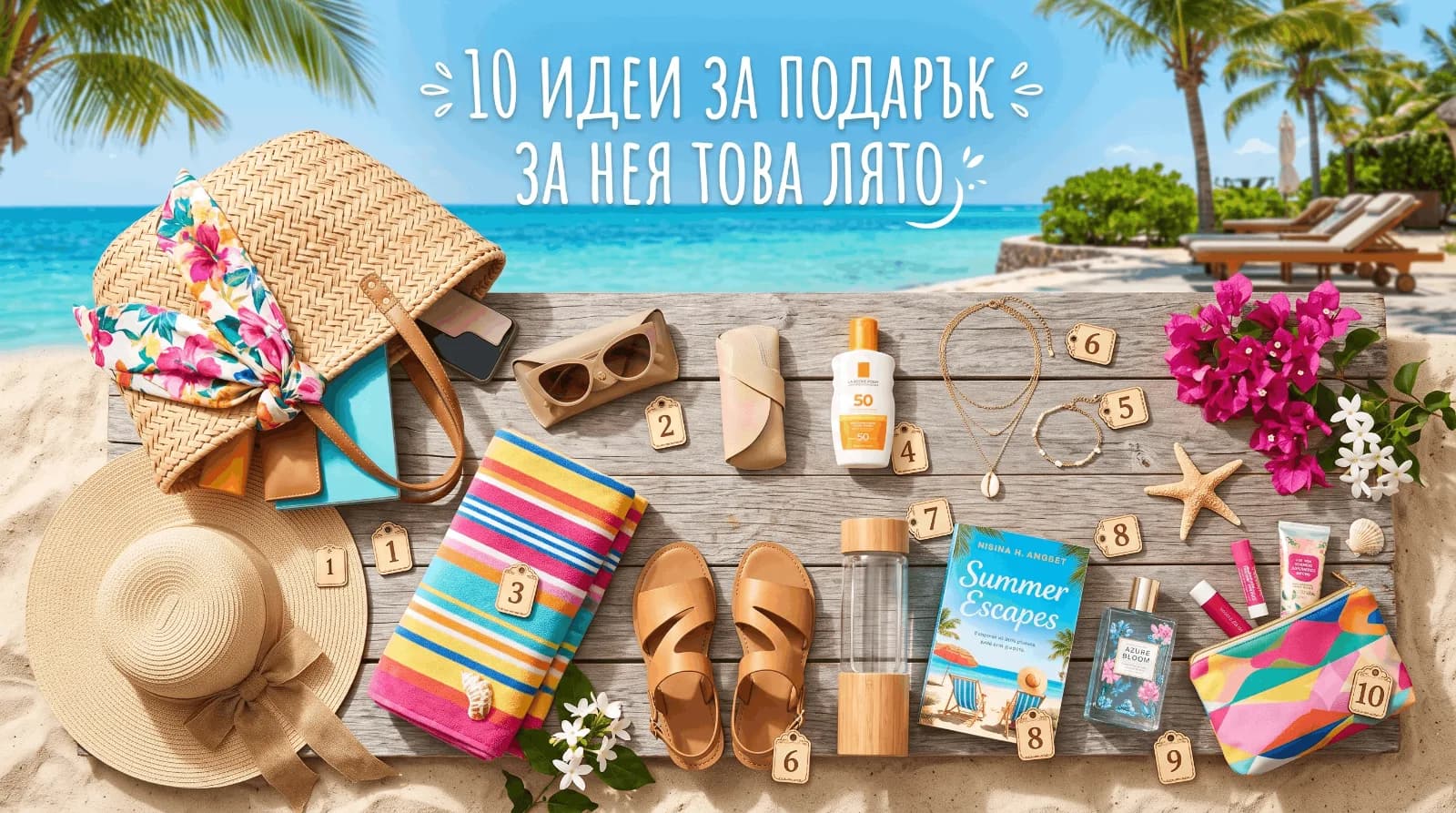 10 идеи за подарък за нея през лятото — подаръци за жени, които наистина впечатляват